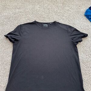 Cuts Clothing Black Short Sleeve Tee